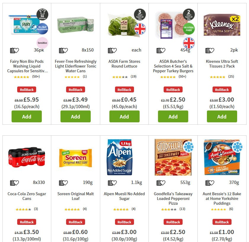 ASDA Offers from 17 July