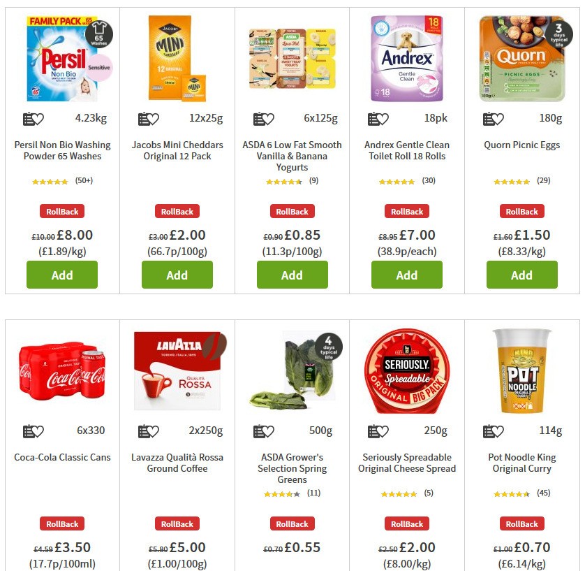 ASDA Offers from 17 July