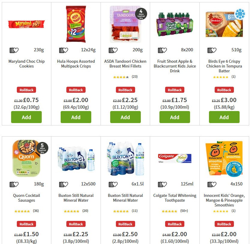 ASDA Offers from 17 July