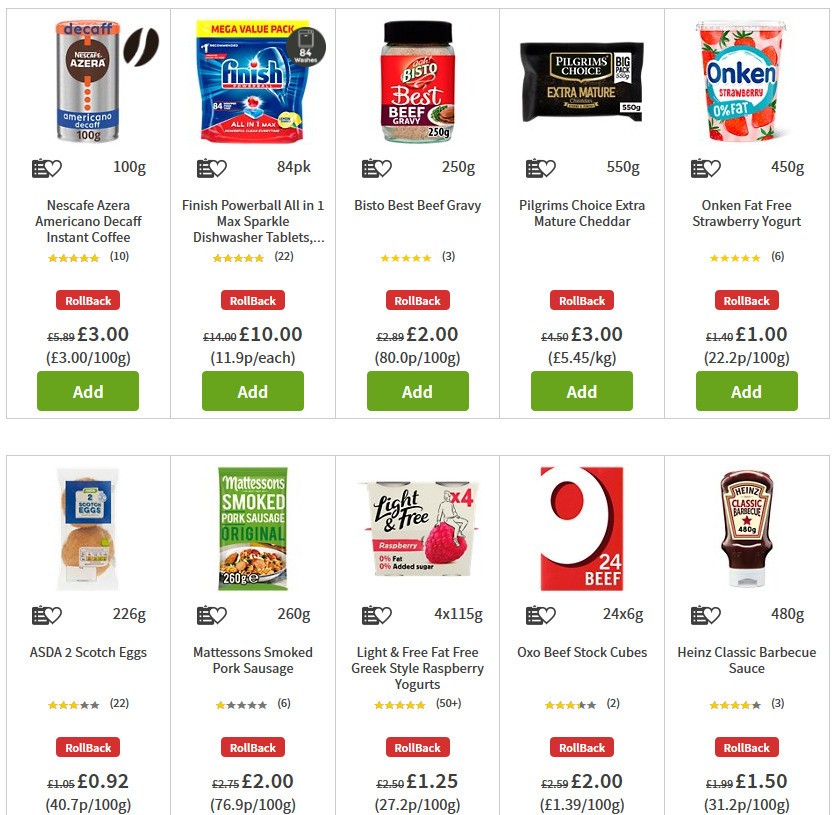 ASDA Offers from 17 July