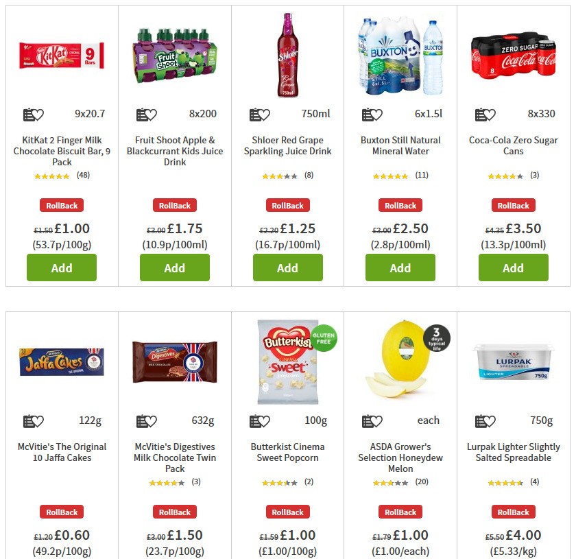 ASDA Offers from 17 July