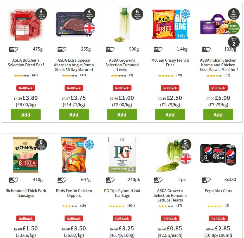 ASDA Offers from 17 July