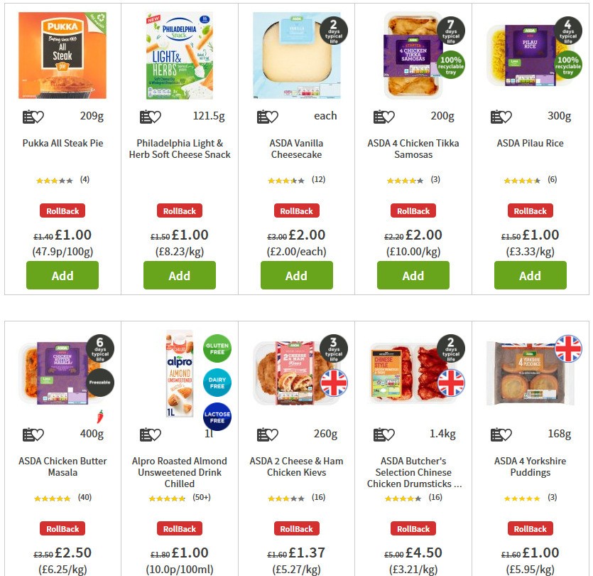 ASDA Offers from 24 July