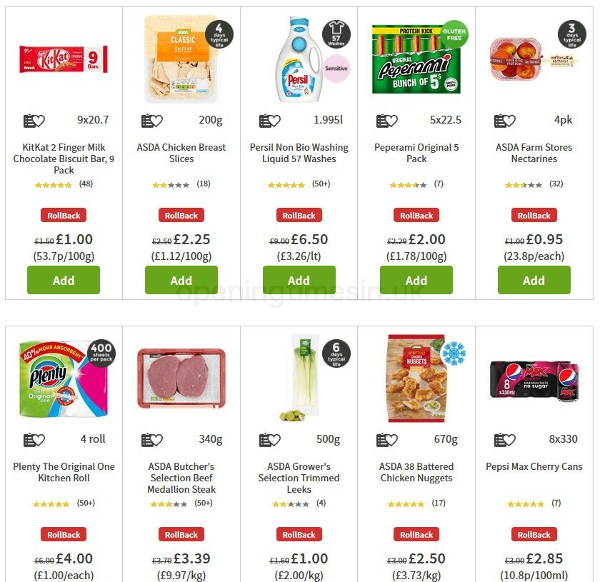 ASDA Offers from 31 July