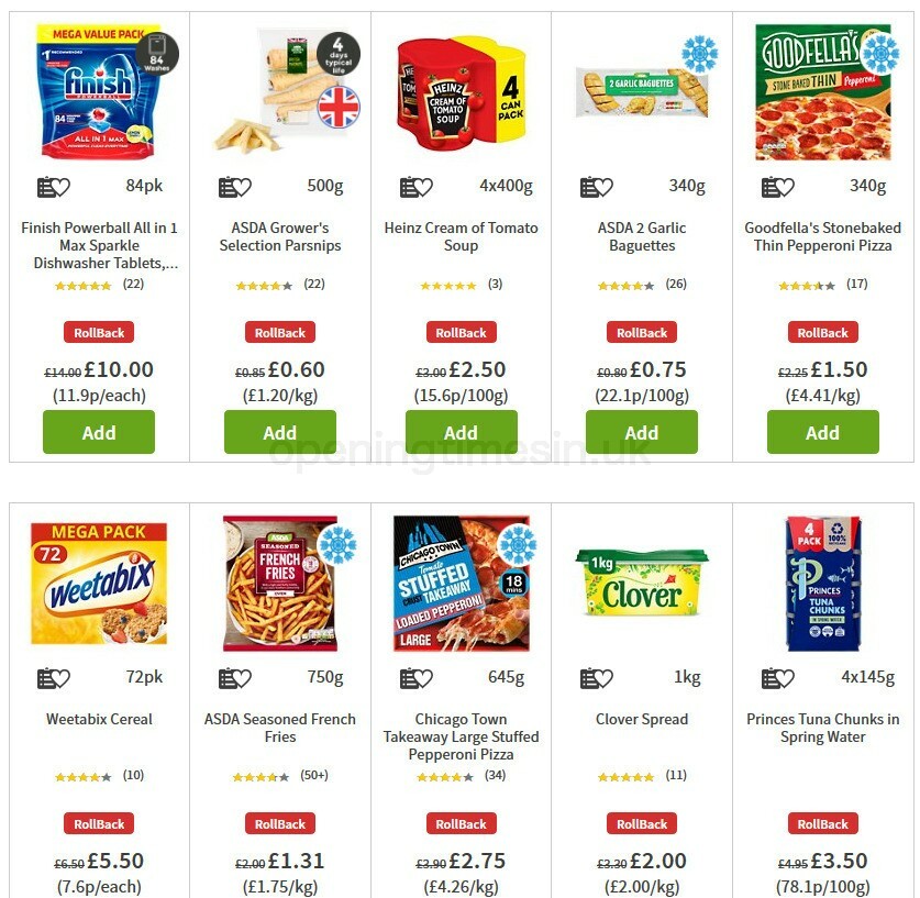 ASDA Offers from 31 July