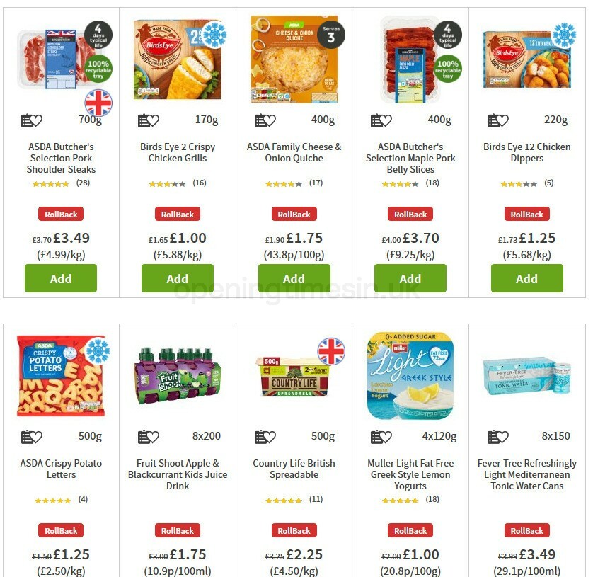 ASDA Offers from 31 July