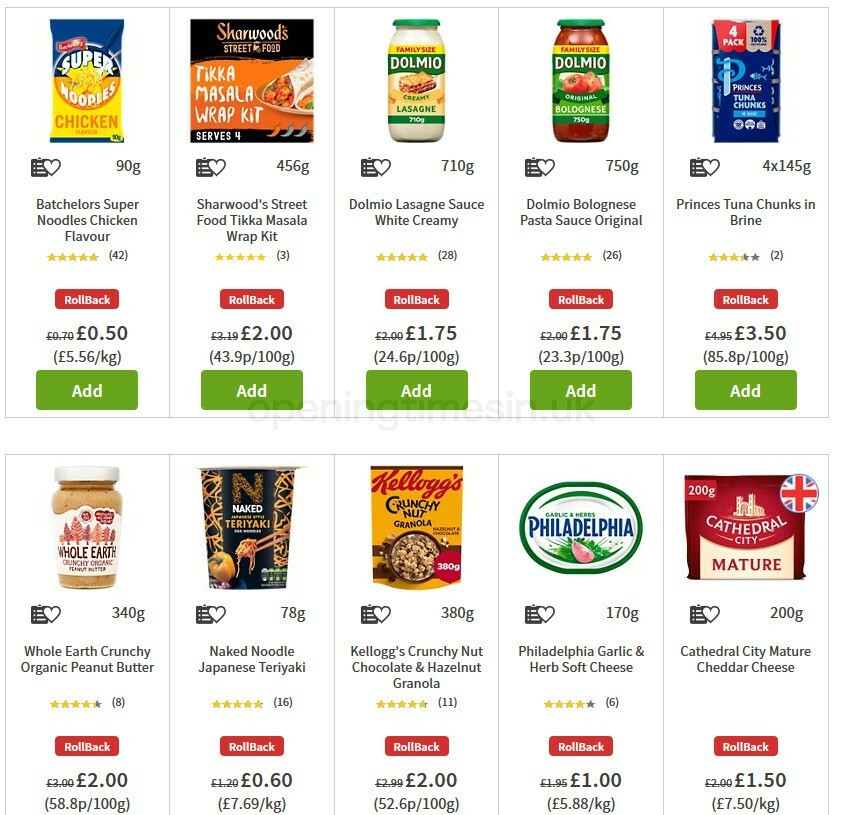 ASDA Offers from 31 July