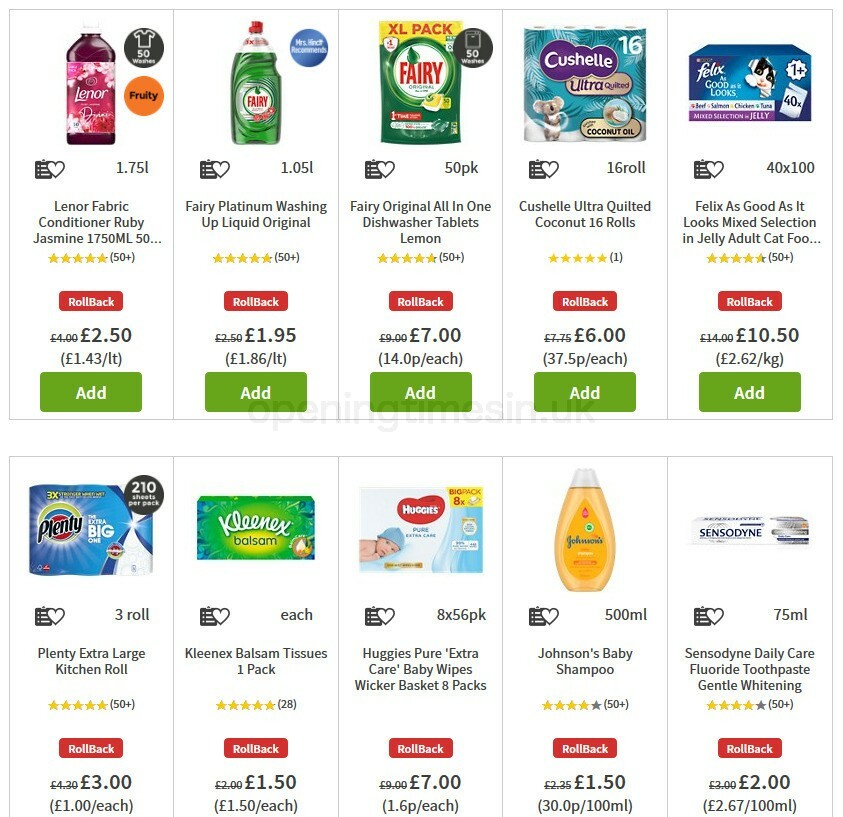ASDA Offers from 7 August