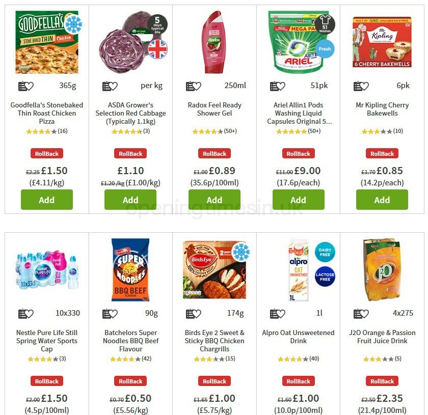 ASDA Offers from 14 August