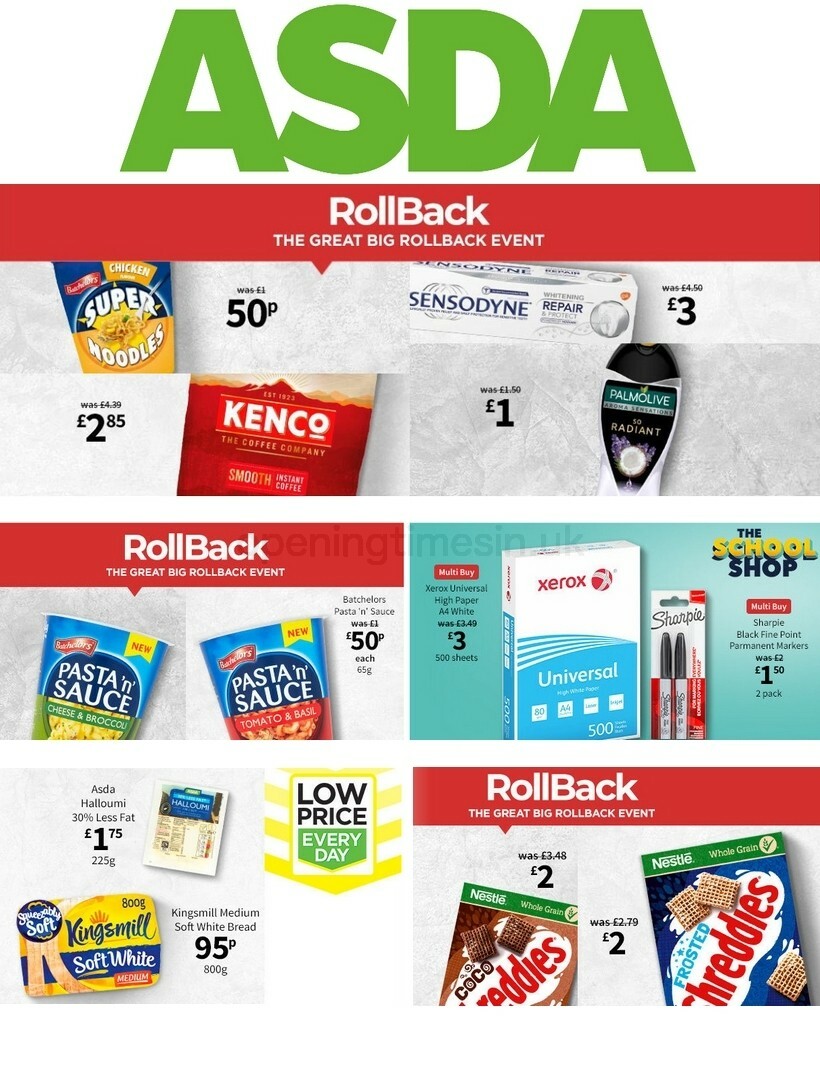 ASDA Offers from 28 August