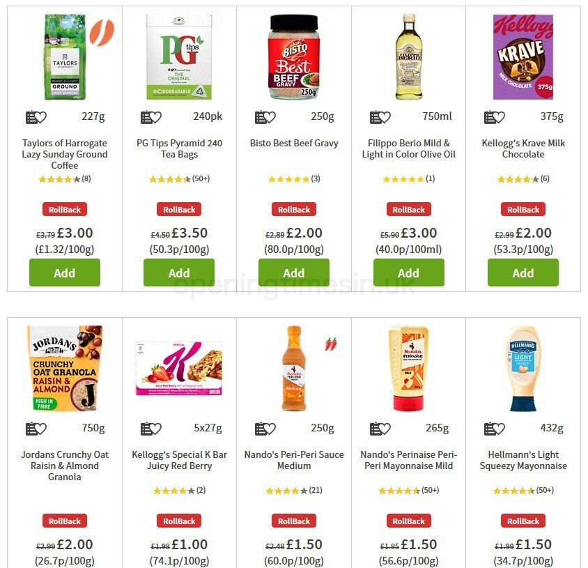 ASDA Offers from 28 August
