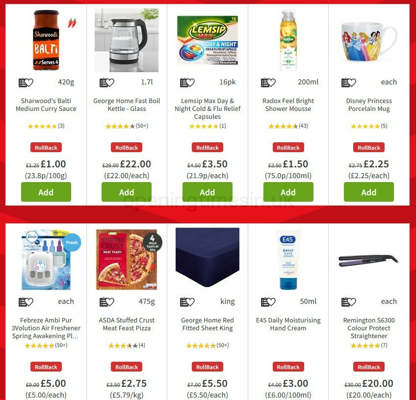 ASDA Offers from 11 September