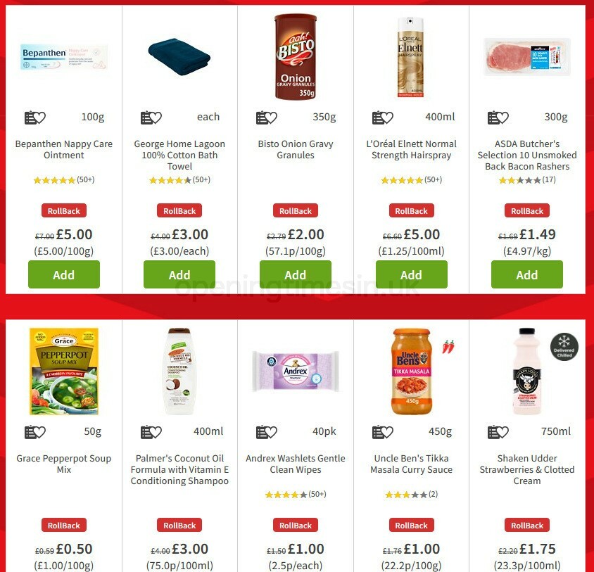 ASDA Offers from 11 September