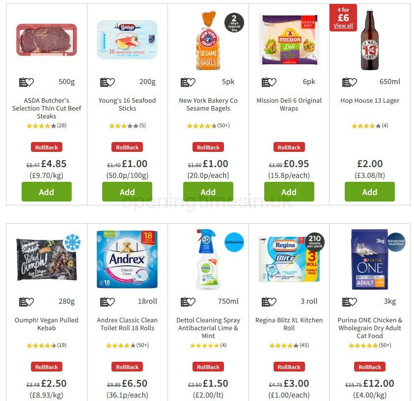 ASDA Offers from 11 September