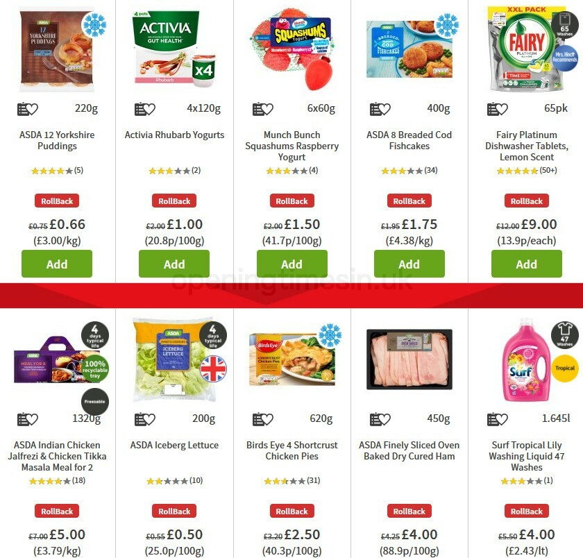 ASDA Offers from 18 September