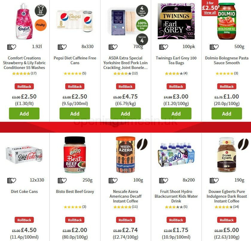 ASDA Offers from 18 September