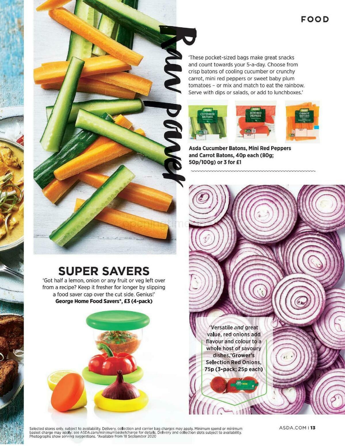 ASDA Magazine September Offers from 1 September