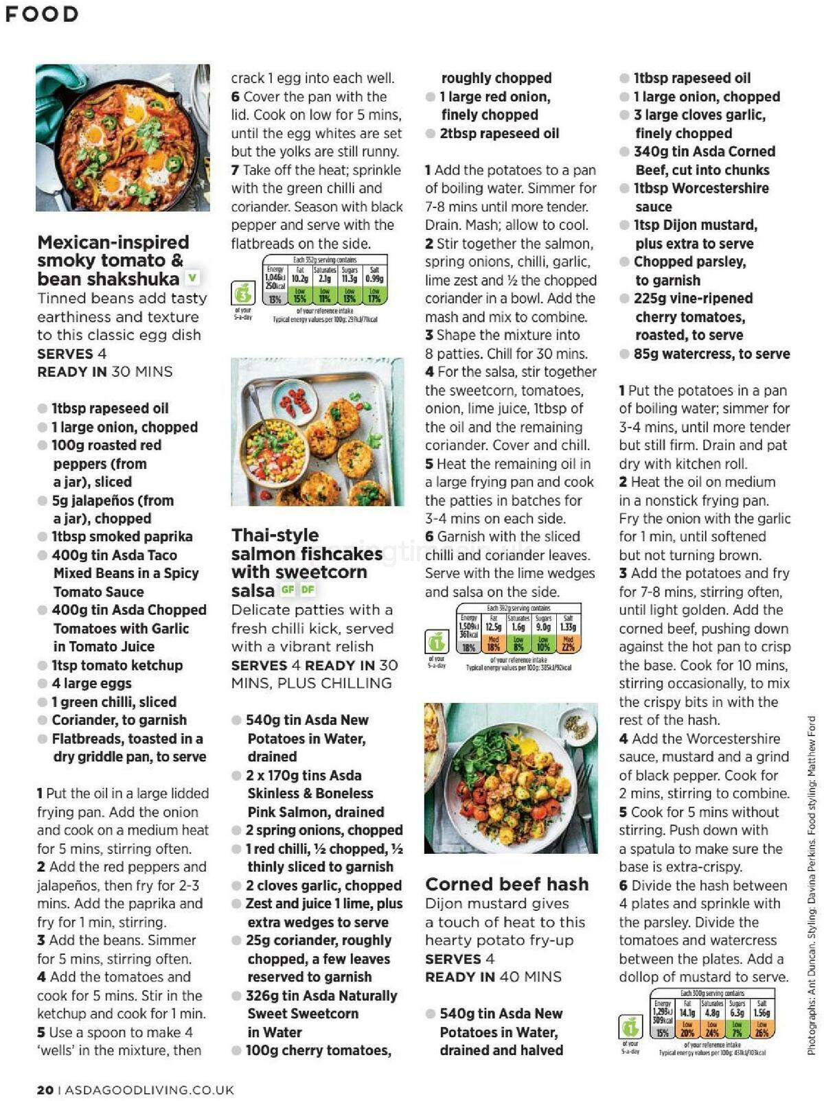 ASDA Magazine September Offers from 1 September