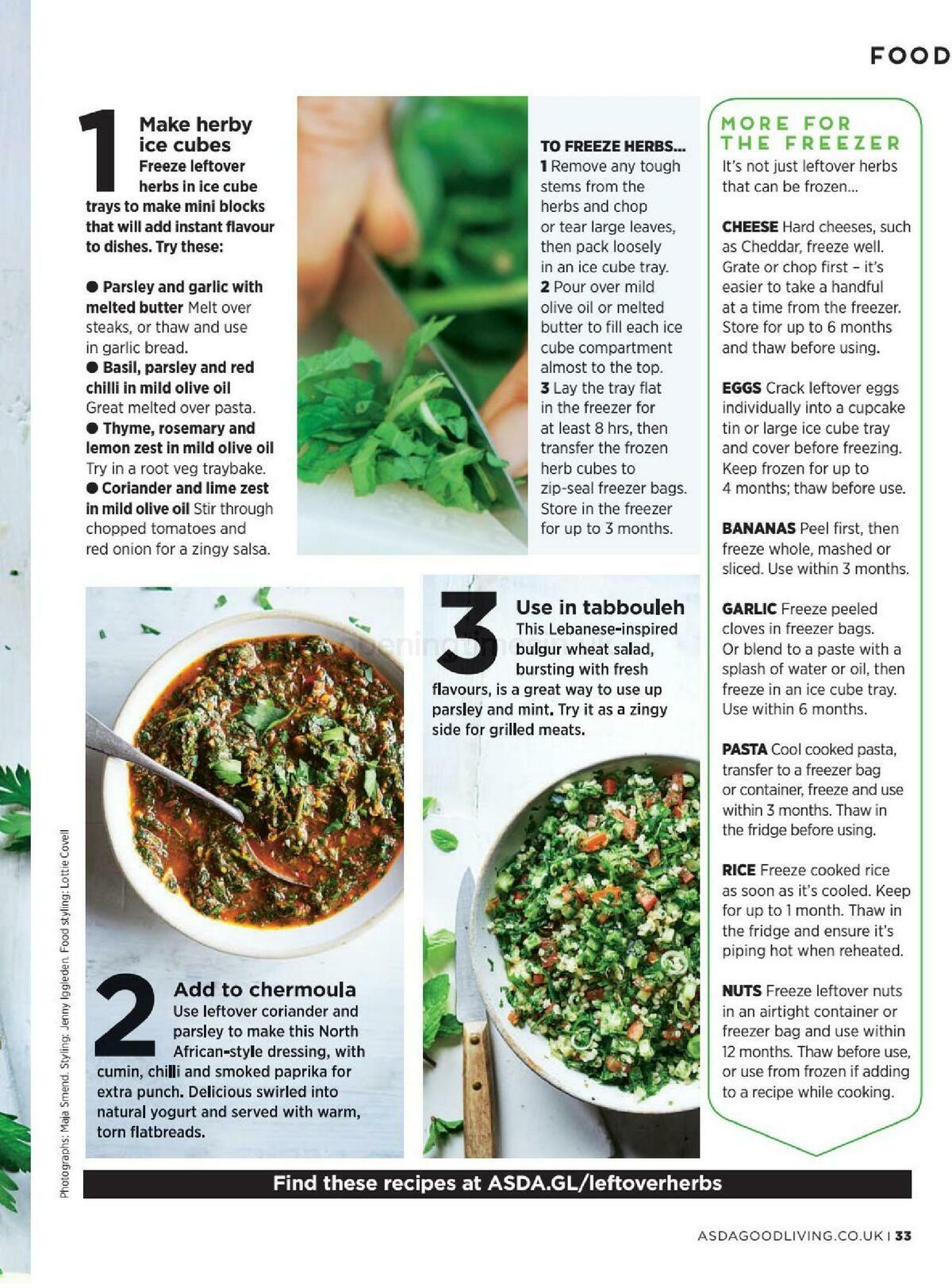 ASDA Magazine September Offers from 1 September