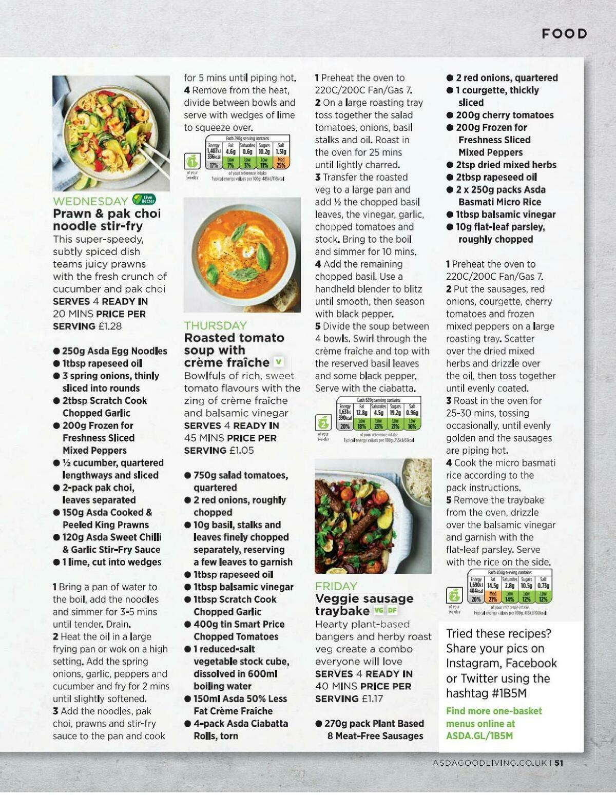 ASDA Magazine September Offers from 1 September