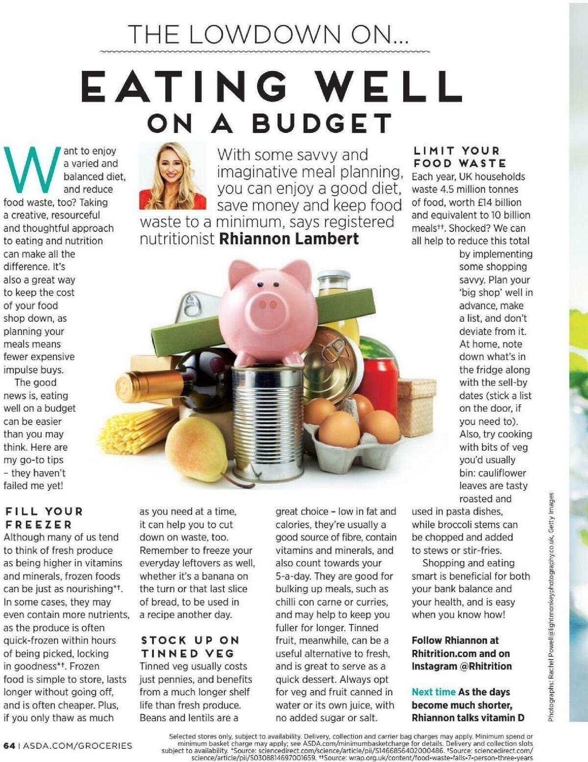 ASDA Magazine September Offers from 1 September