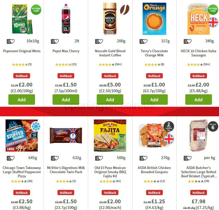 ASDA Offers from 2 October