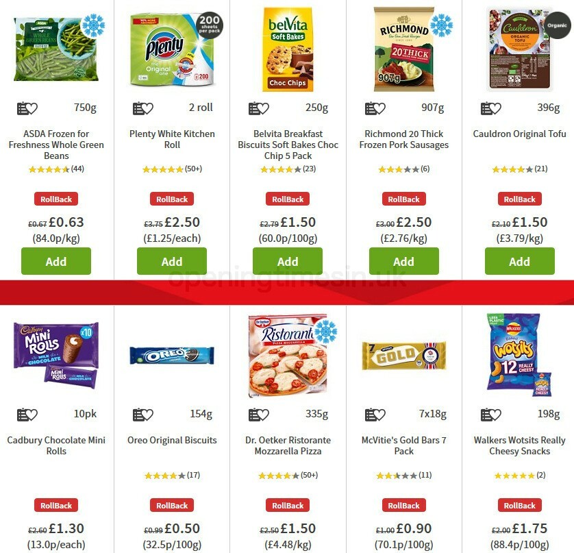 ASDA Offers from 2 October