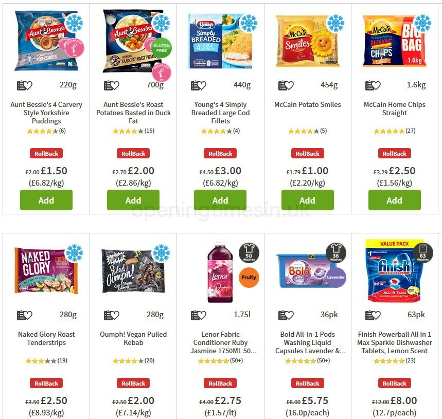 ASDA Offers from 2 October