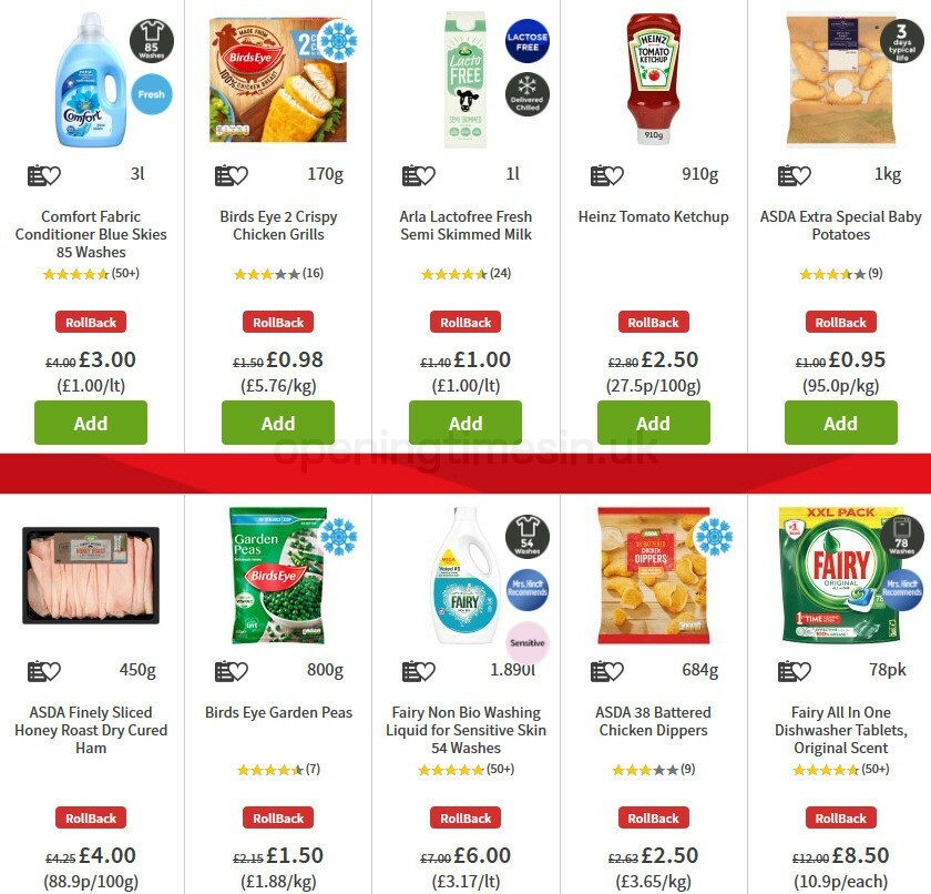 ASDA Offers from 2 October