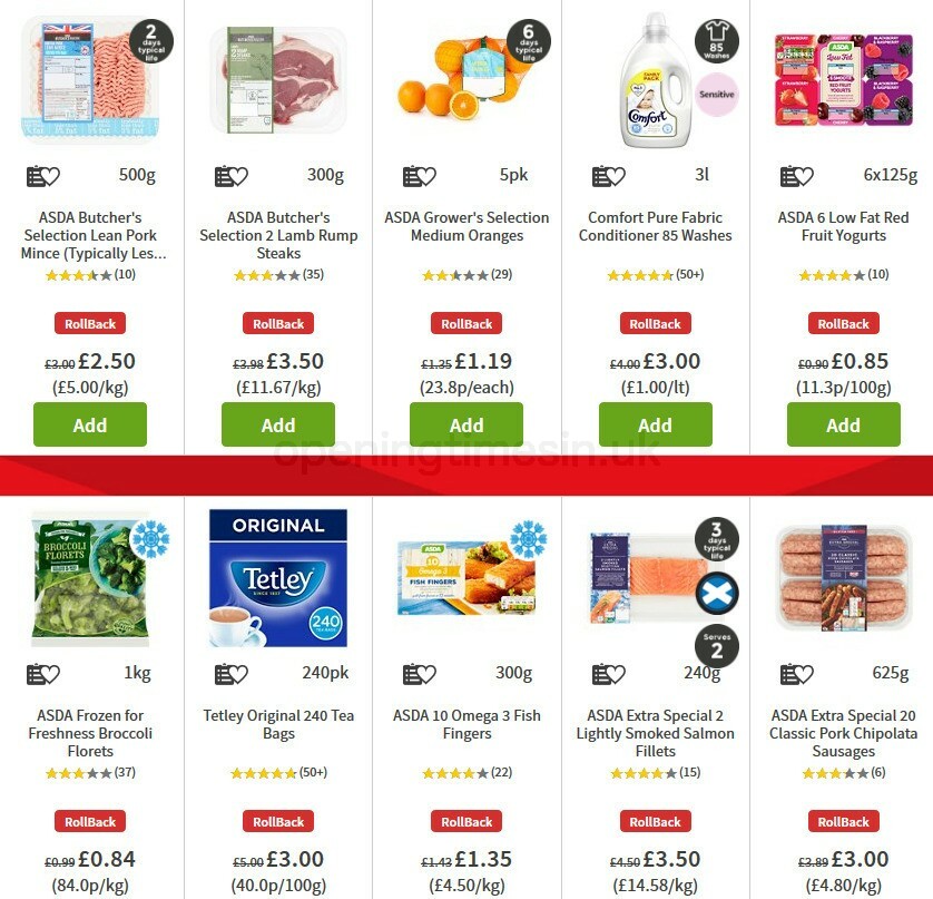 ASDA Offers from 2 October
