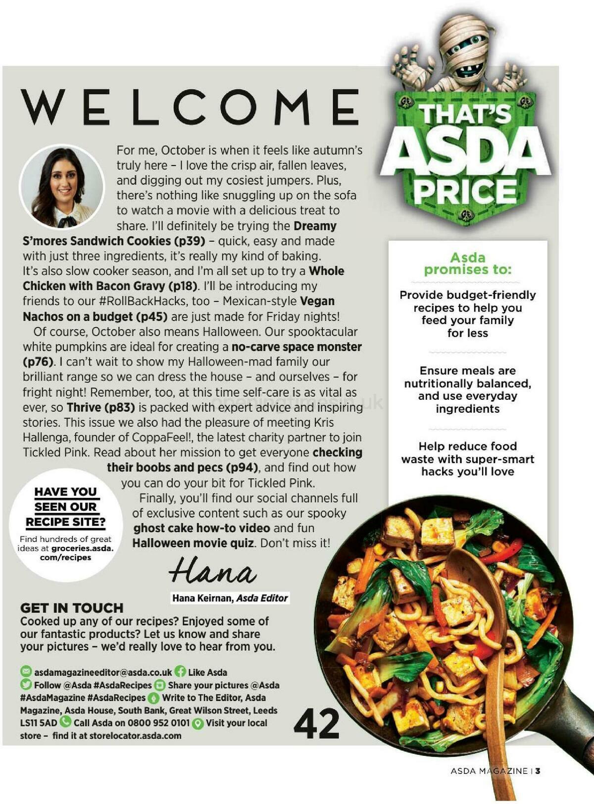 ASDA Magazine October 2020 Offers from 1 October