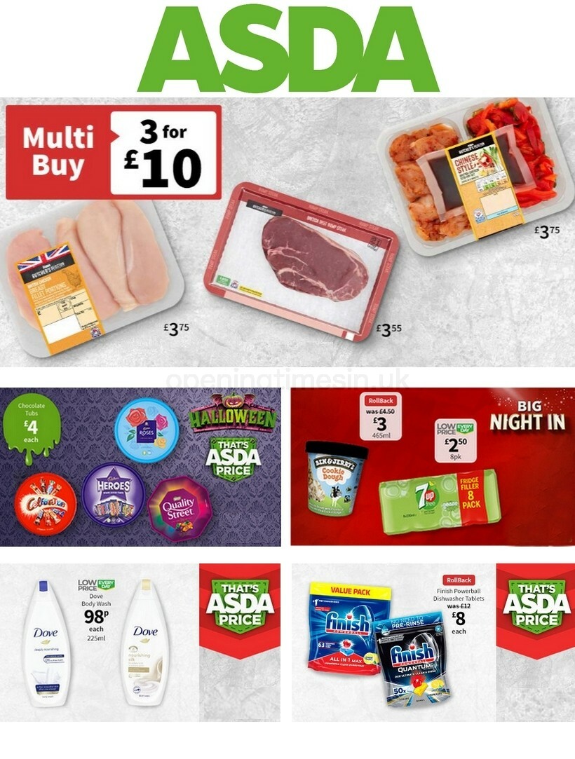 ASDA Offers from 16 October