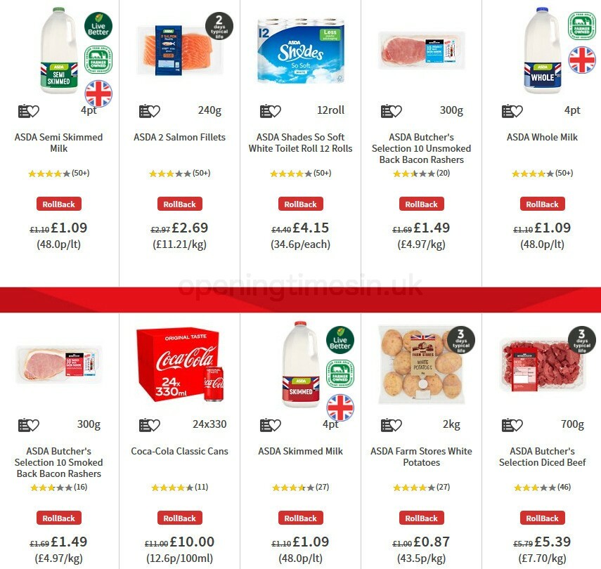 ASDA Offers from 16 October
