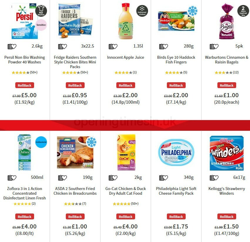 ASDA Offers from 16 October