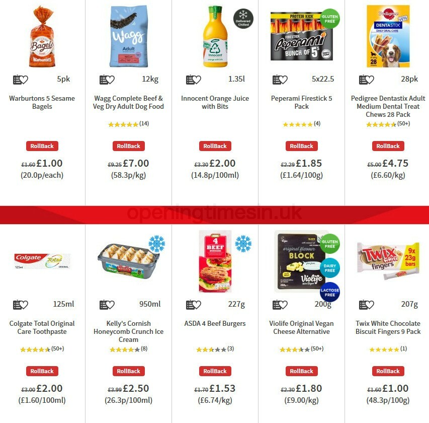 ASDA Offers from 16 October