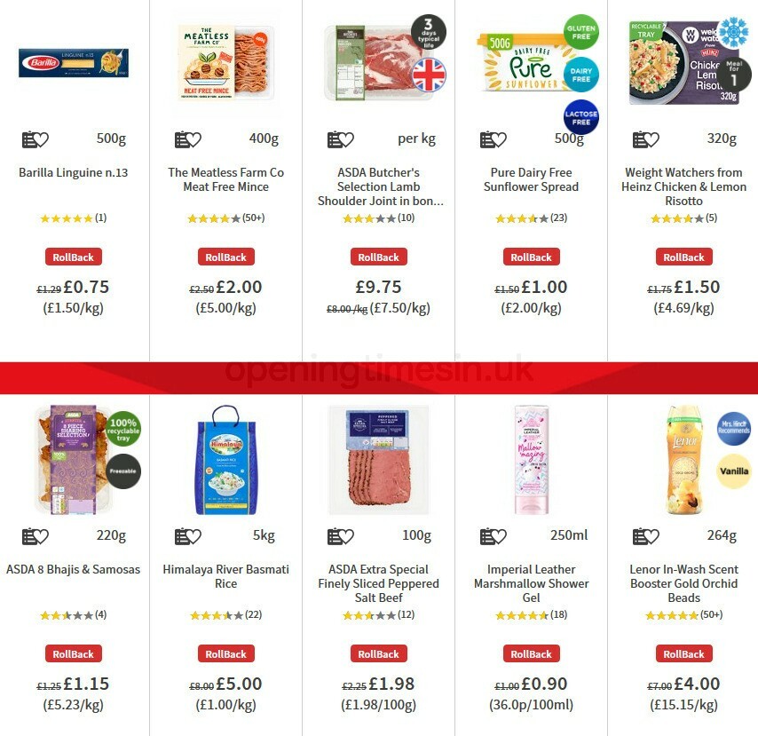 ASDA Offers from 16 October