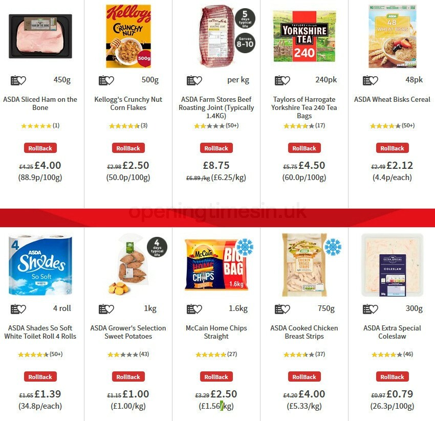 ASDA Offers from 16 October