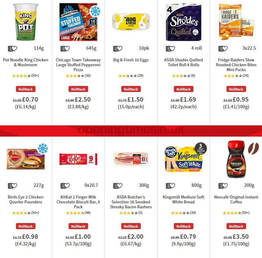 ASDA Offers from 16 October