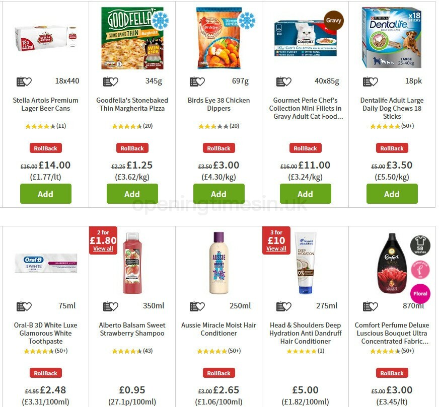 ASDA Offers from 23 October