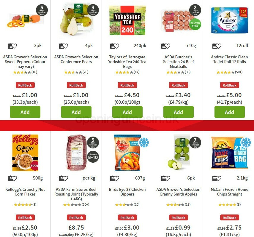 ASDA Offers from 23 October