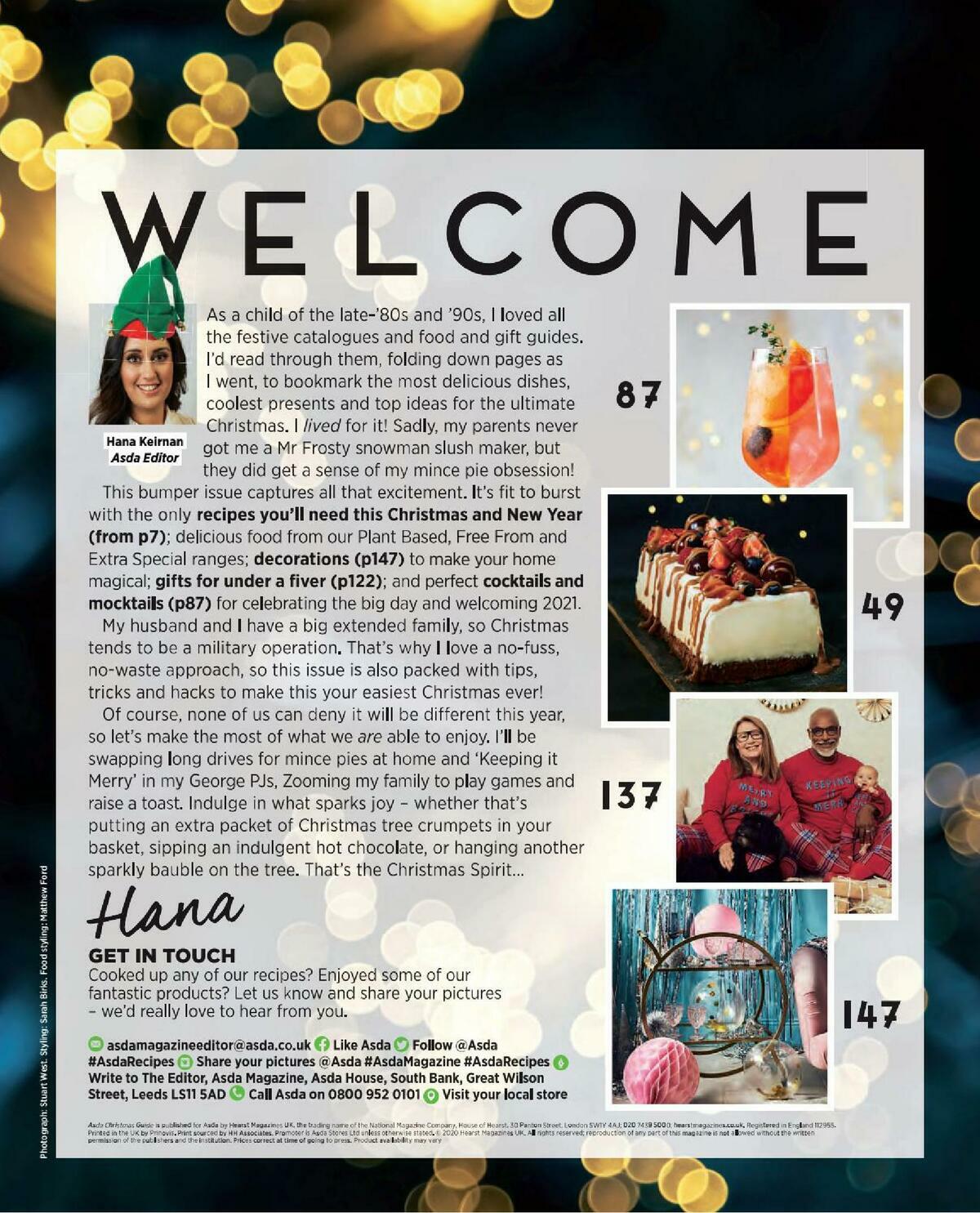 ASDA Magazine Christmas Guide 2020 Offers from 1 November