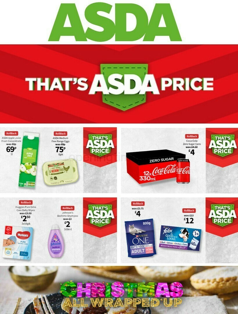 ASDA Offers from 6 November