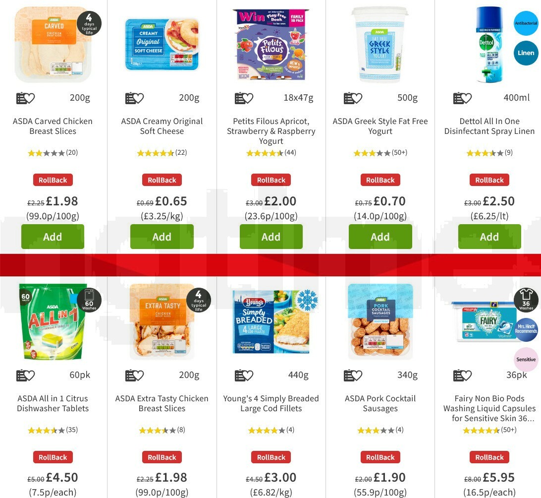 ASDA Offers from 6 November