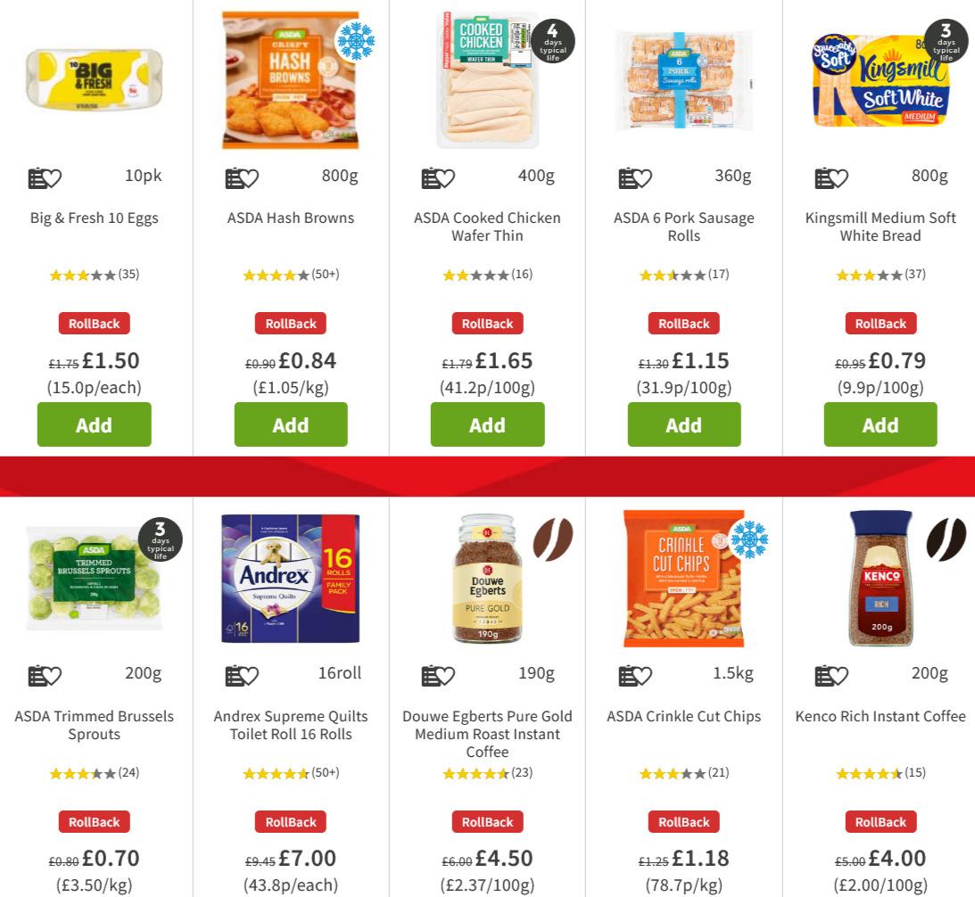 ASDA Offers from 27 November