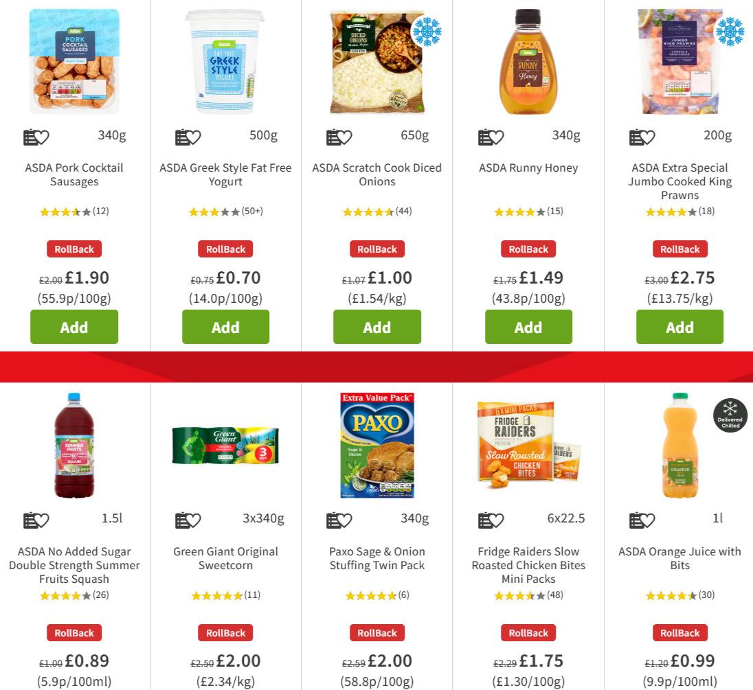 ASDA Offers from 27 November