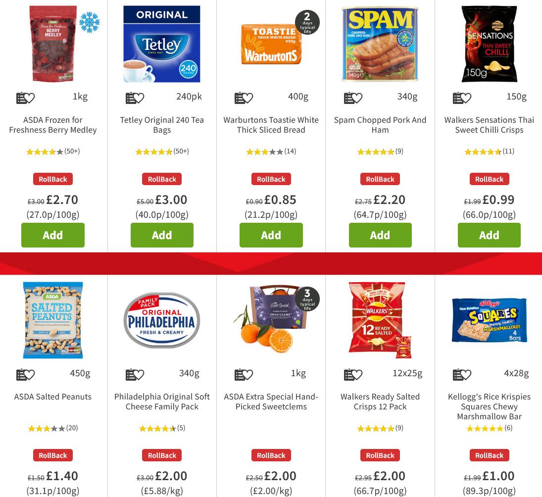 ASDA Offers from 27 November