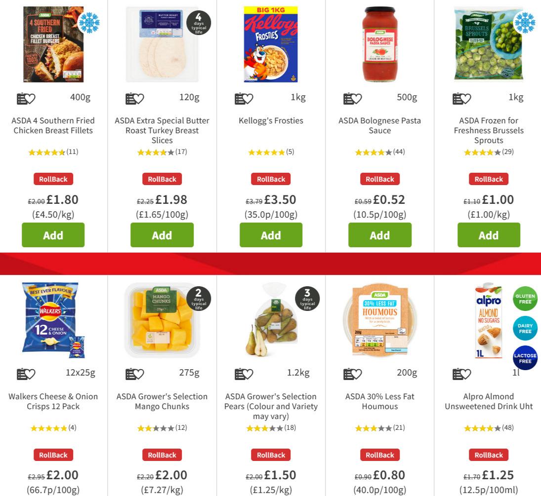 ASDA Offers from 27 November