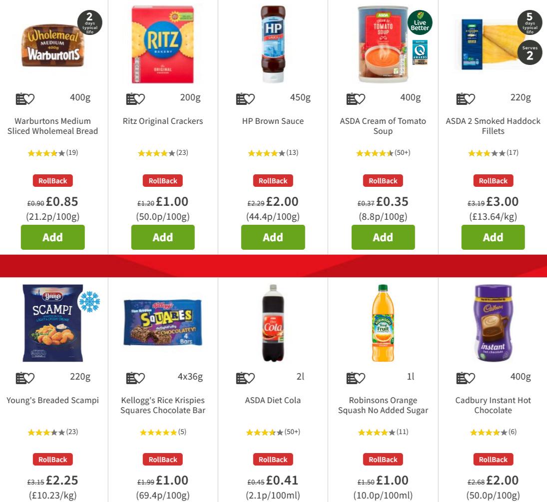ASDA Offers from 27 November