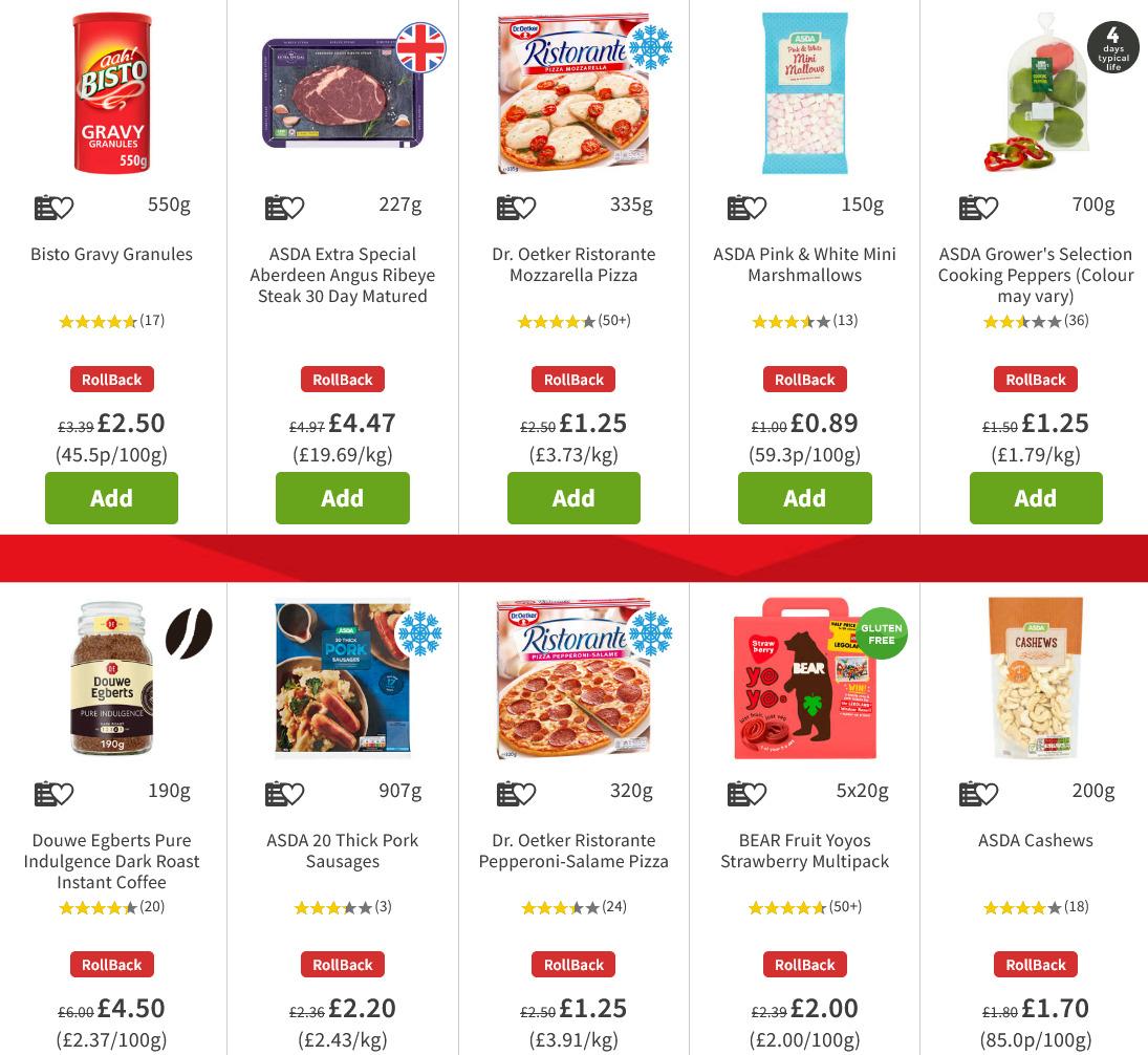 ASDA Offers from 27 November