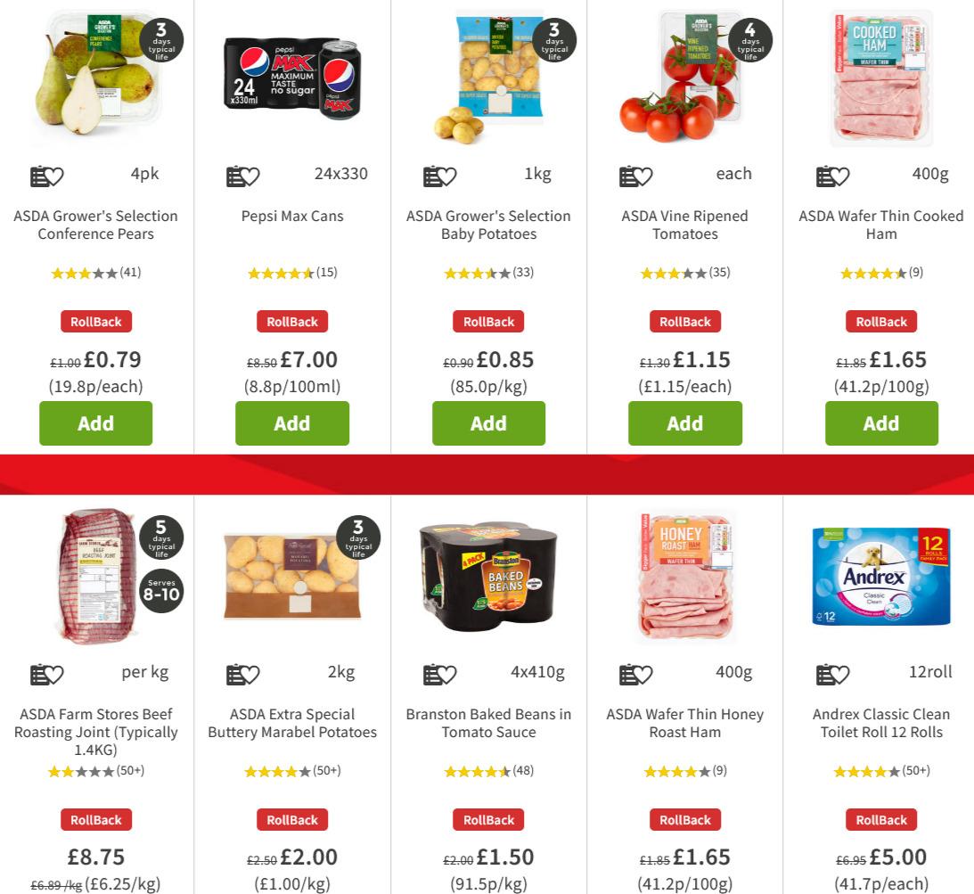ASDA Offers from 27 November